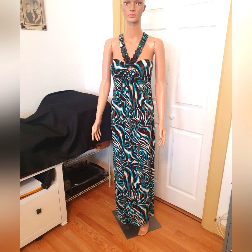 FRESH OF LA halter top maxi